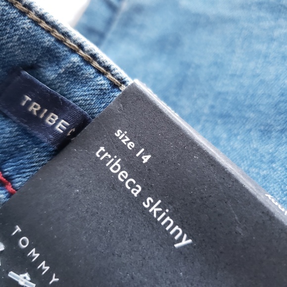 Tommy Hilfiger Tribeca Denim Jeans Size 14 NEW! - Picture 14 of 15